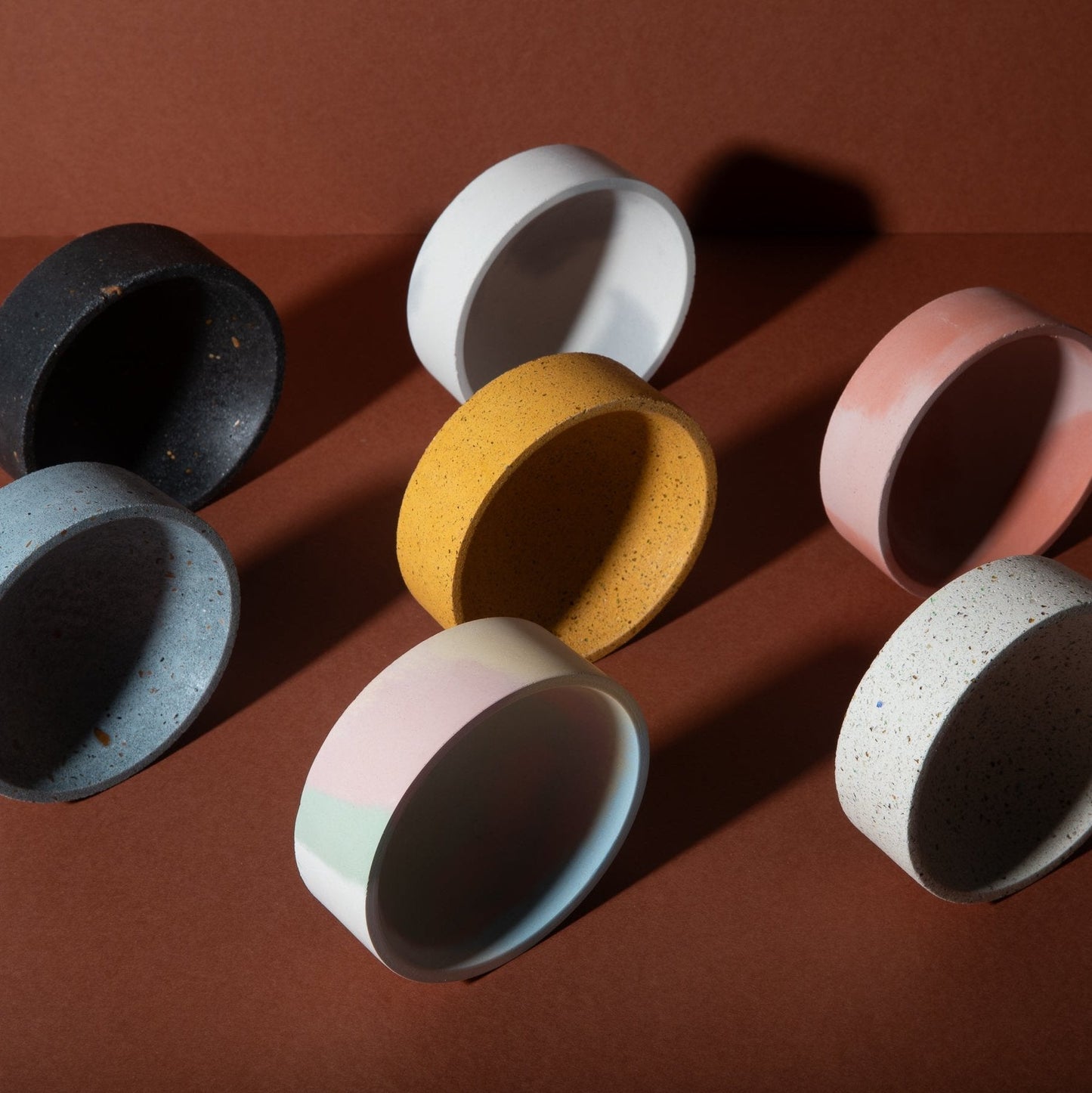 4" Catch-All - Grey & White