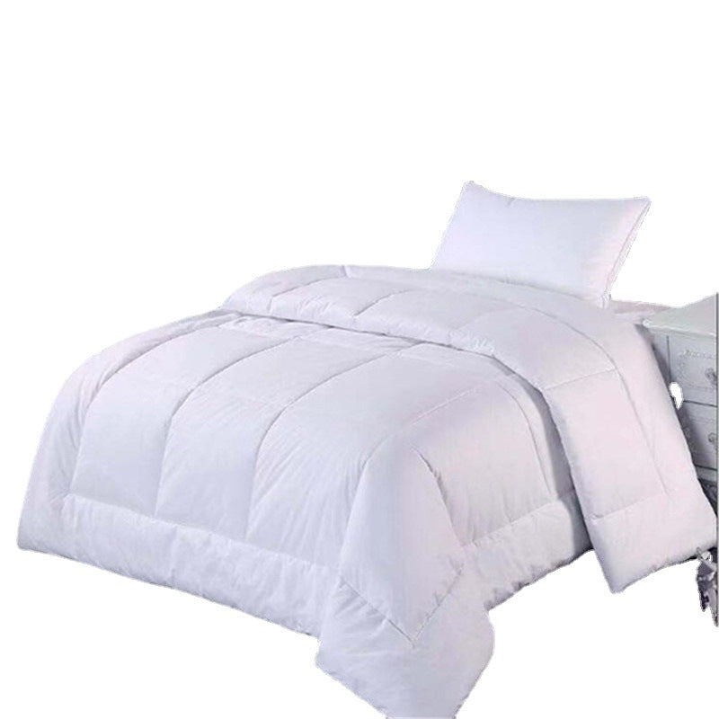 Luxury Hotel Bedding Set with Silk Cotton Comforter
