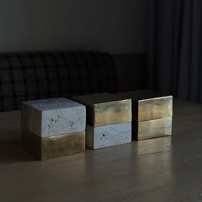 Brass 50/50 Box