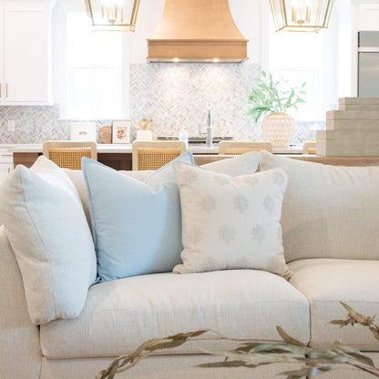 Celeste Solid Pillow Cover - Light Blue