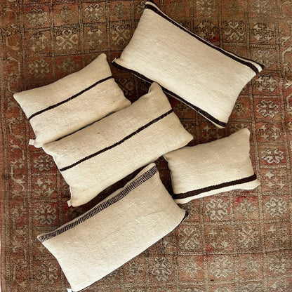 Handwoven Moroccan Wool Pillow