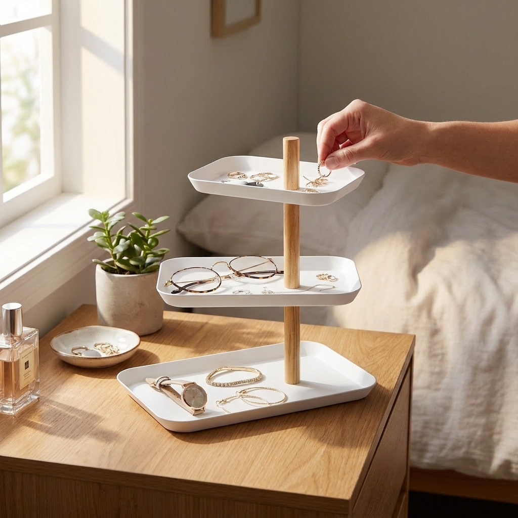 Three-Tier Display Tray - Steel