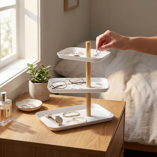 Three-Tier Display Tray - Steel