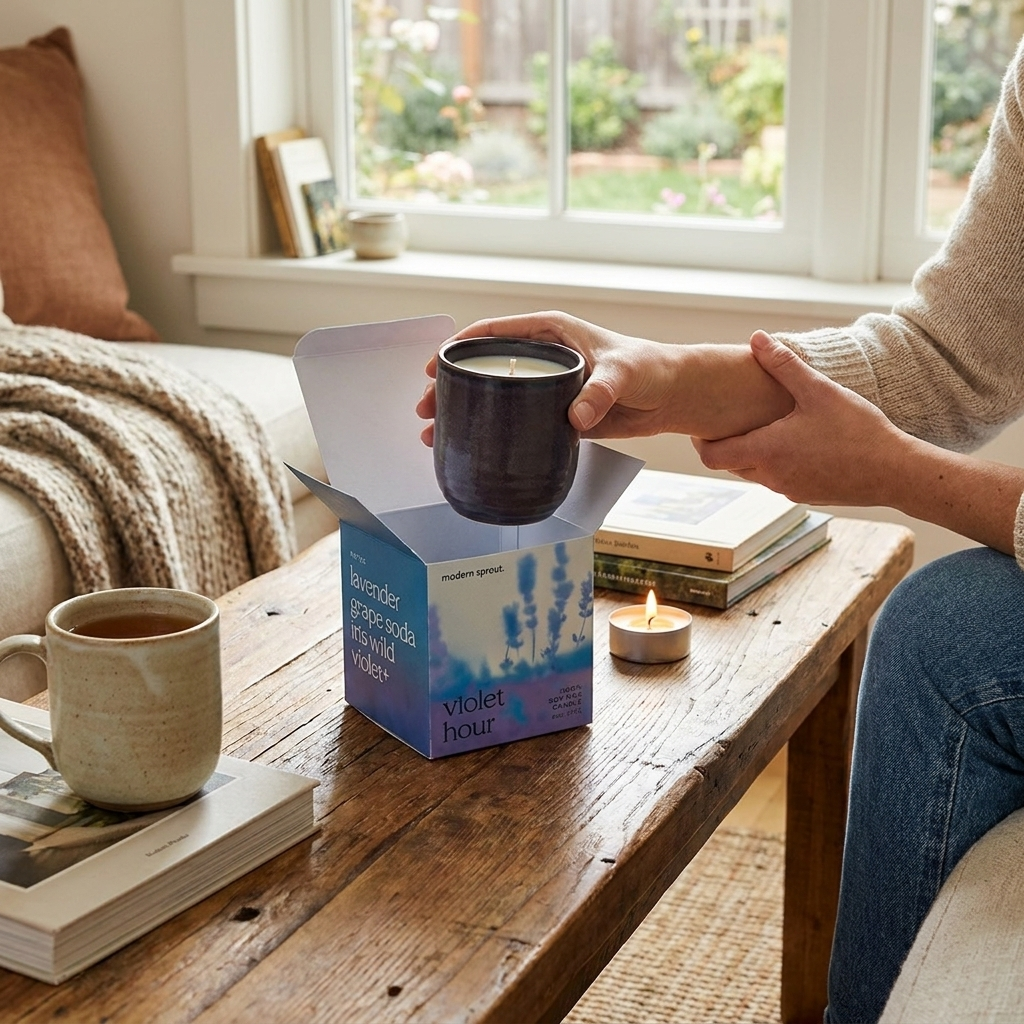 Garden Vibes Candle/Planter 2-in-1