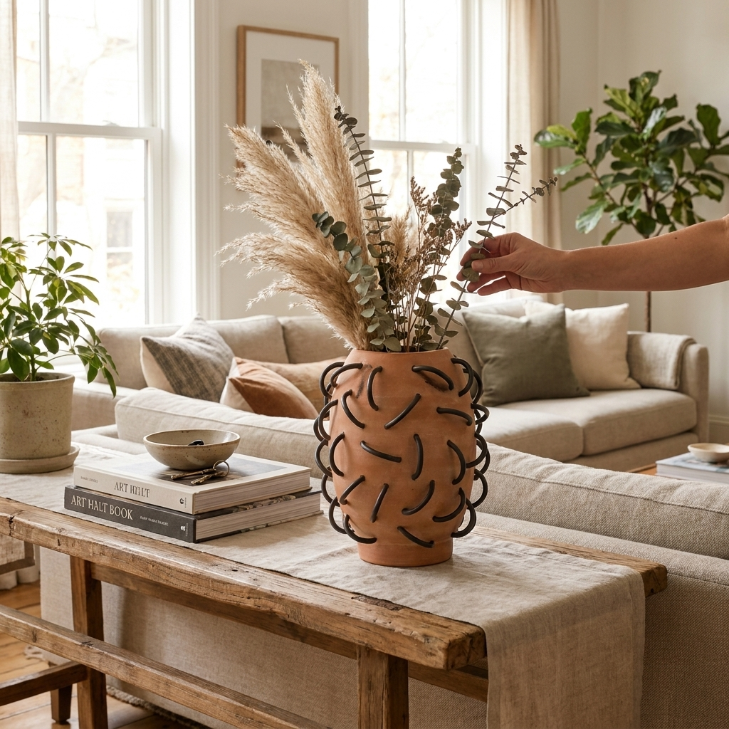 Nada Terracota Vessel by Diego Olivero Studio