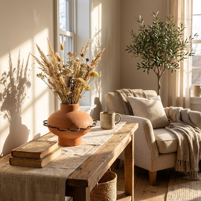 Eli Terracotta Vessel by Diego Olivero Studio