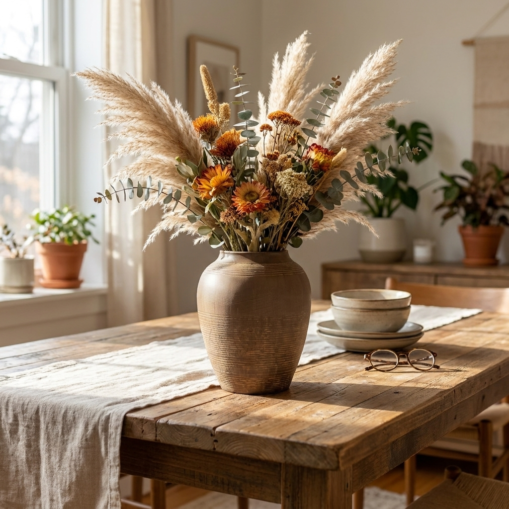 Heritage Classic Terracotta Vessel, Hand-Painted in Earth