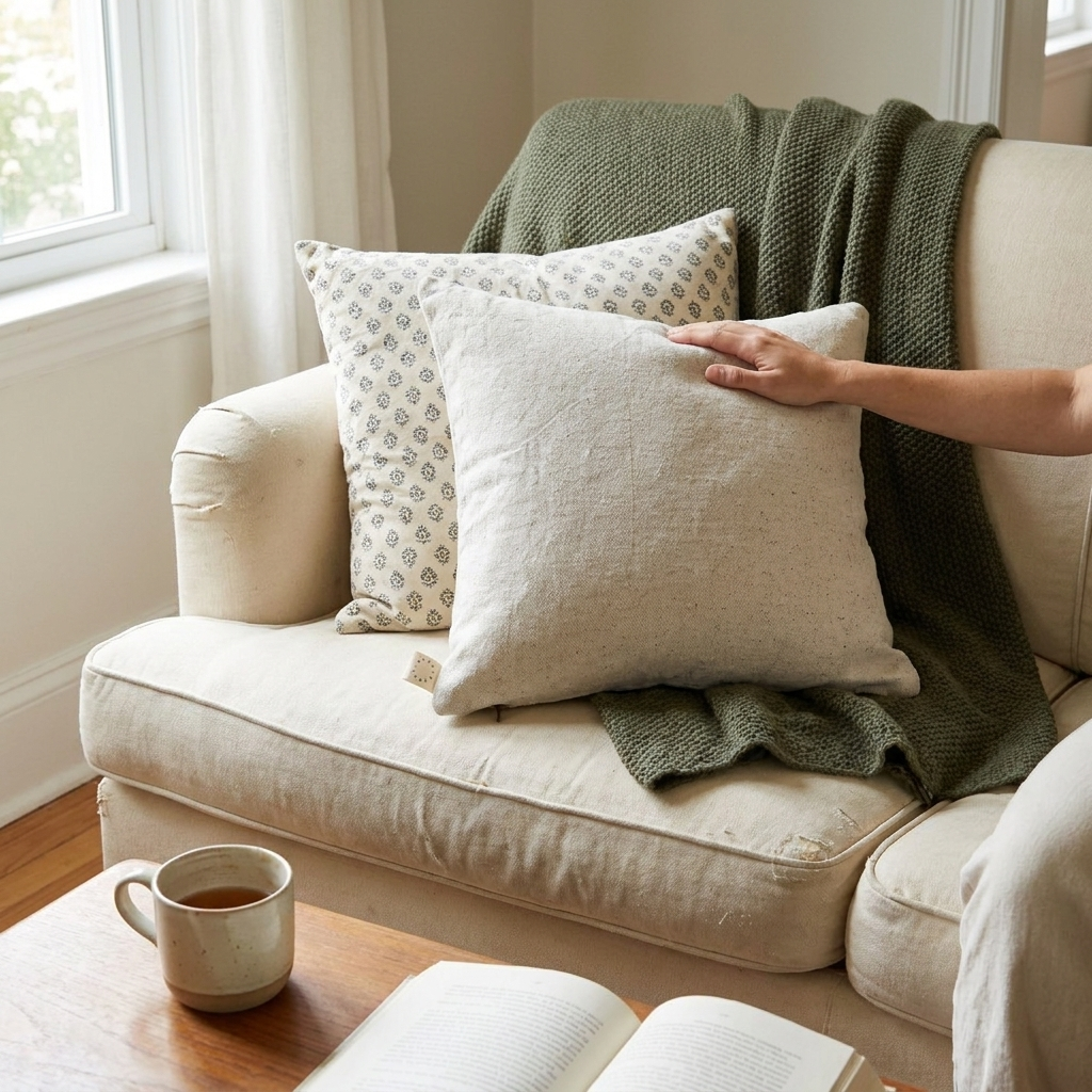 Organic Hemp and Cotton Pillow