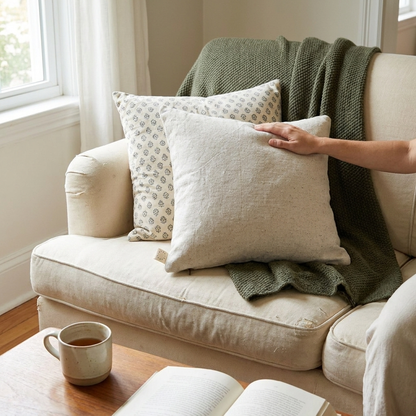 Organic Hemp and Cotton Pillow
