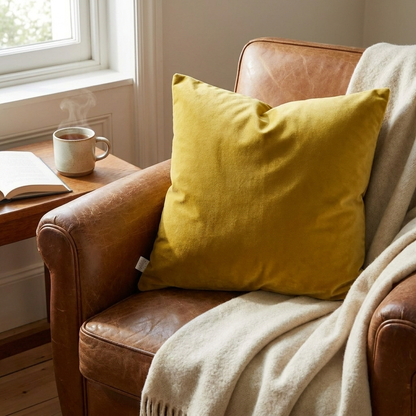 Reversible Velvet Pillow