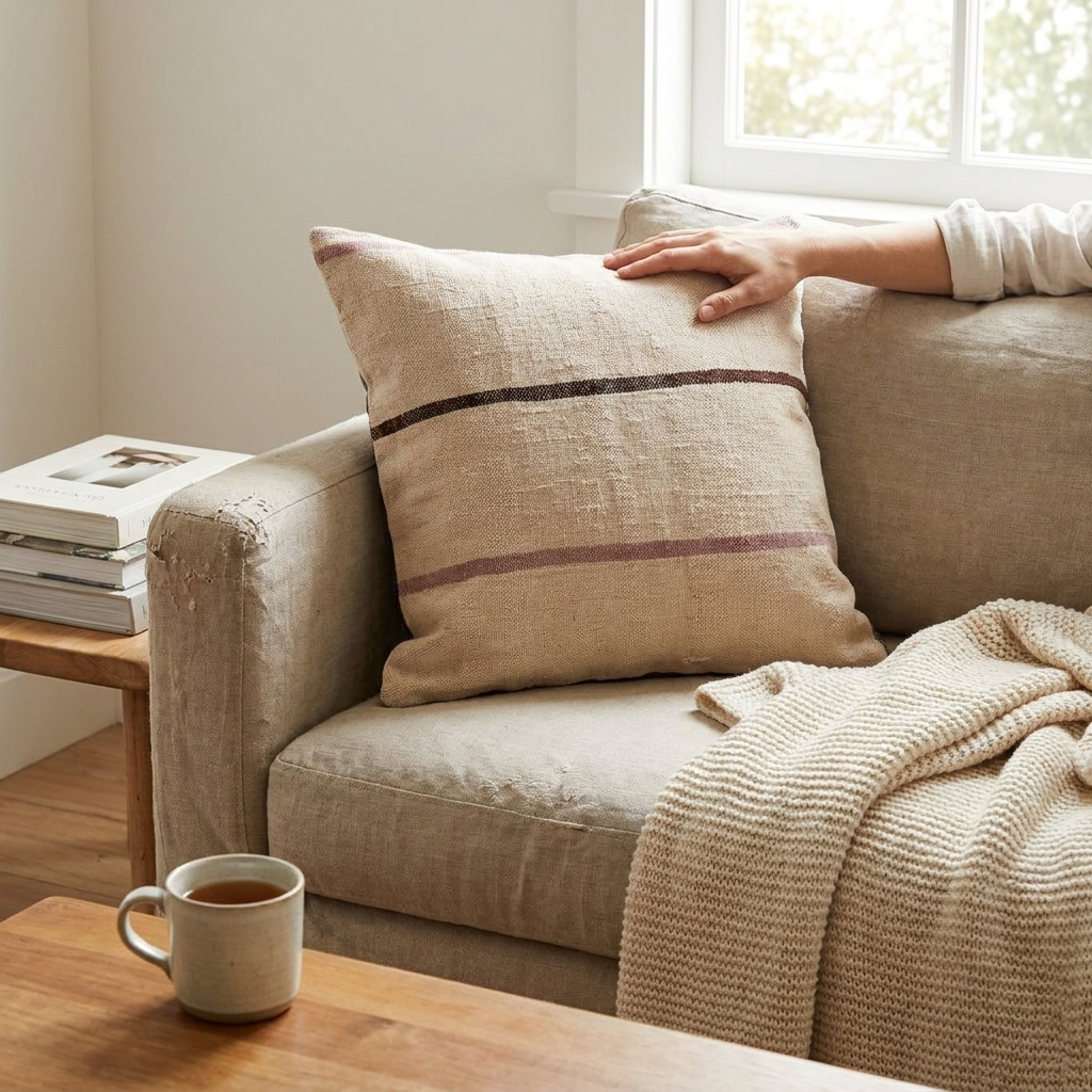 Lucy Moroccan Wool Pillow