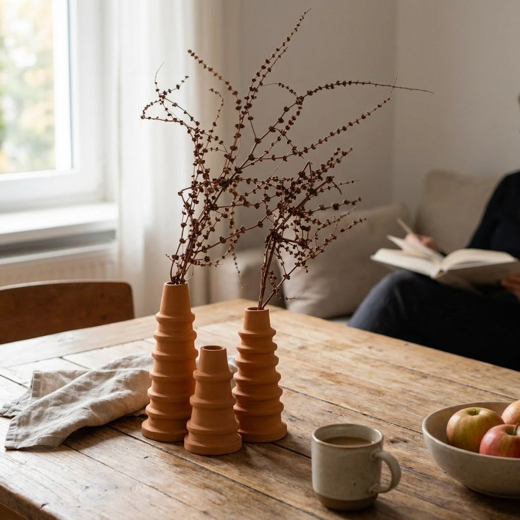Kasbah Candle Holder + Bud Vase