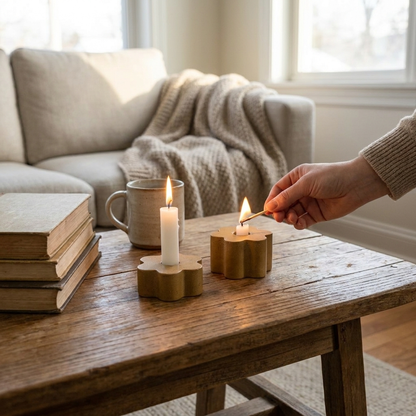Bud Candlestick Set