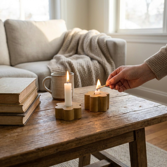 Bud Candlestick Set