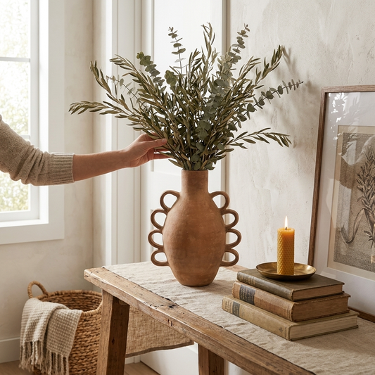 Erna Terracotta Vessel by MESO