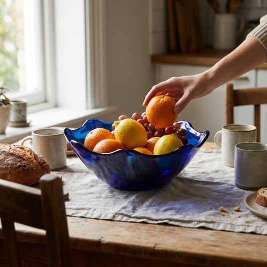 Parras Blue Bowl by MESO