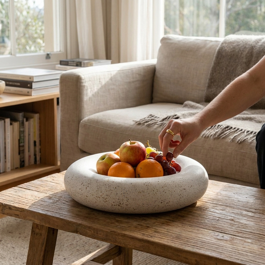 Bubble Catch All (Large) - White Terrazzo
