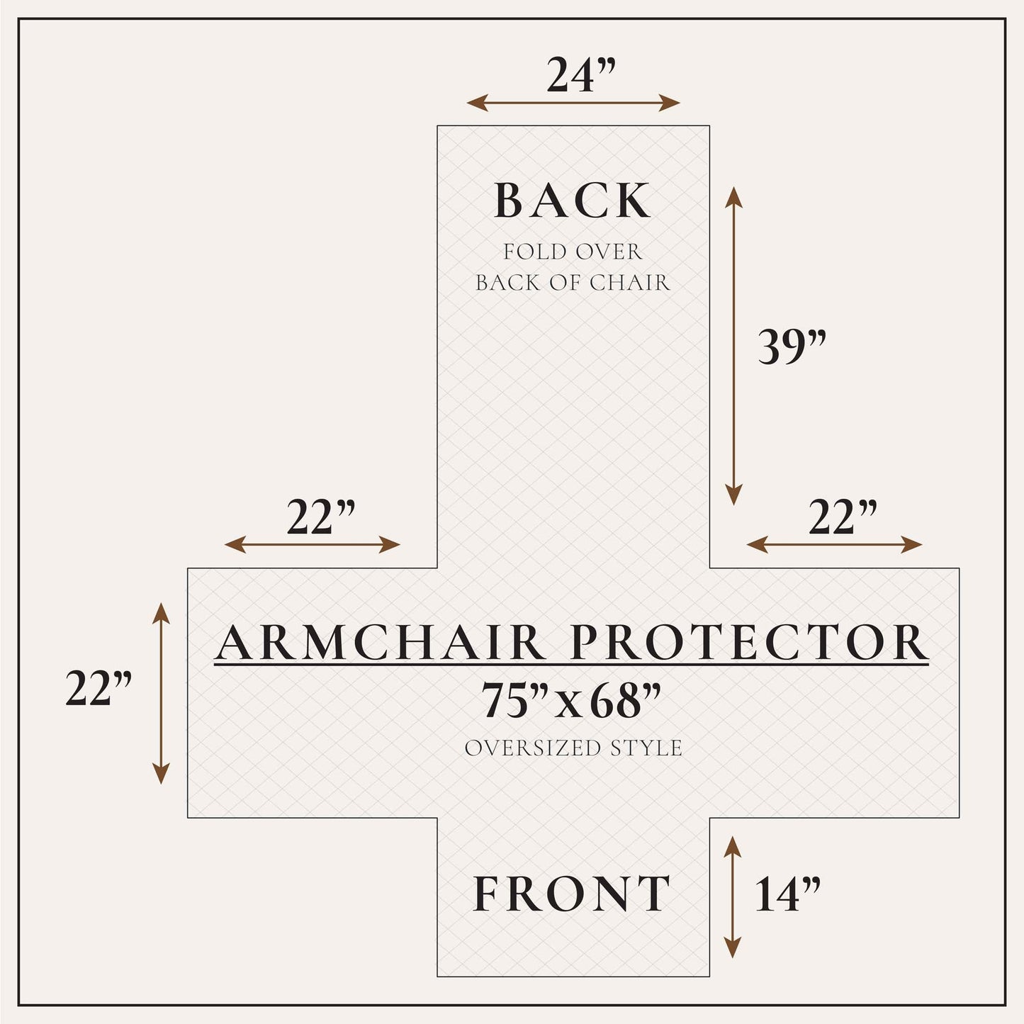 Reversible Floral Patchwork Furniture Protector
