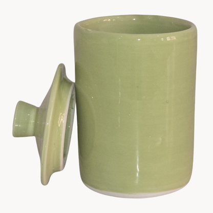 Handcrafted Ceramic Canister