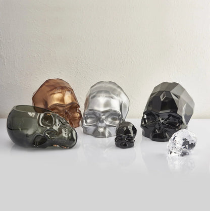 Memento Mori Skull Bowl Smoke Large