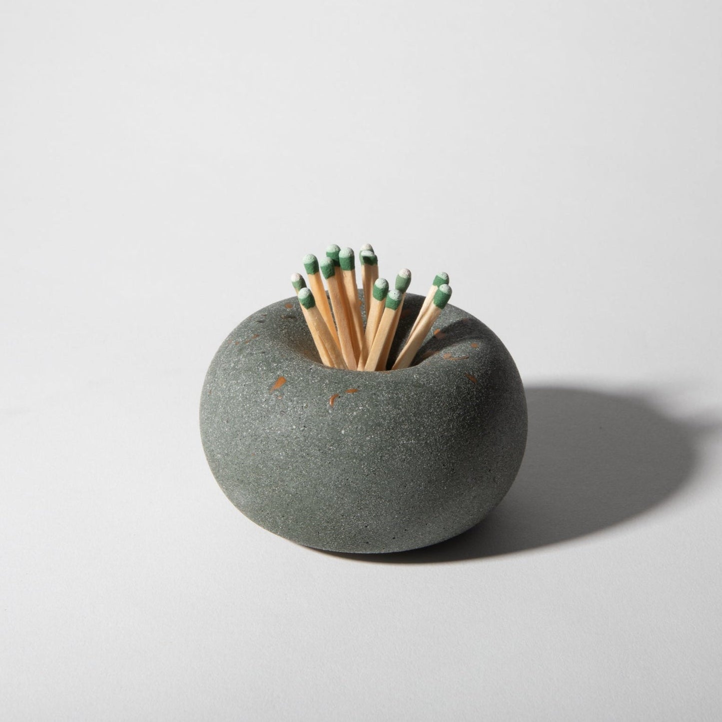 Palo Santo Holder - Dark Green Terrazzo