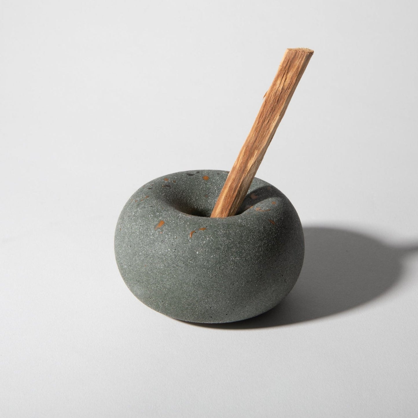 Palo Santo Holder - Dark Green Terrazzo