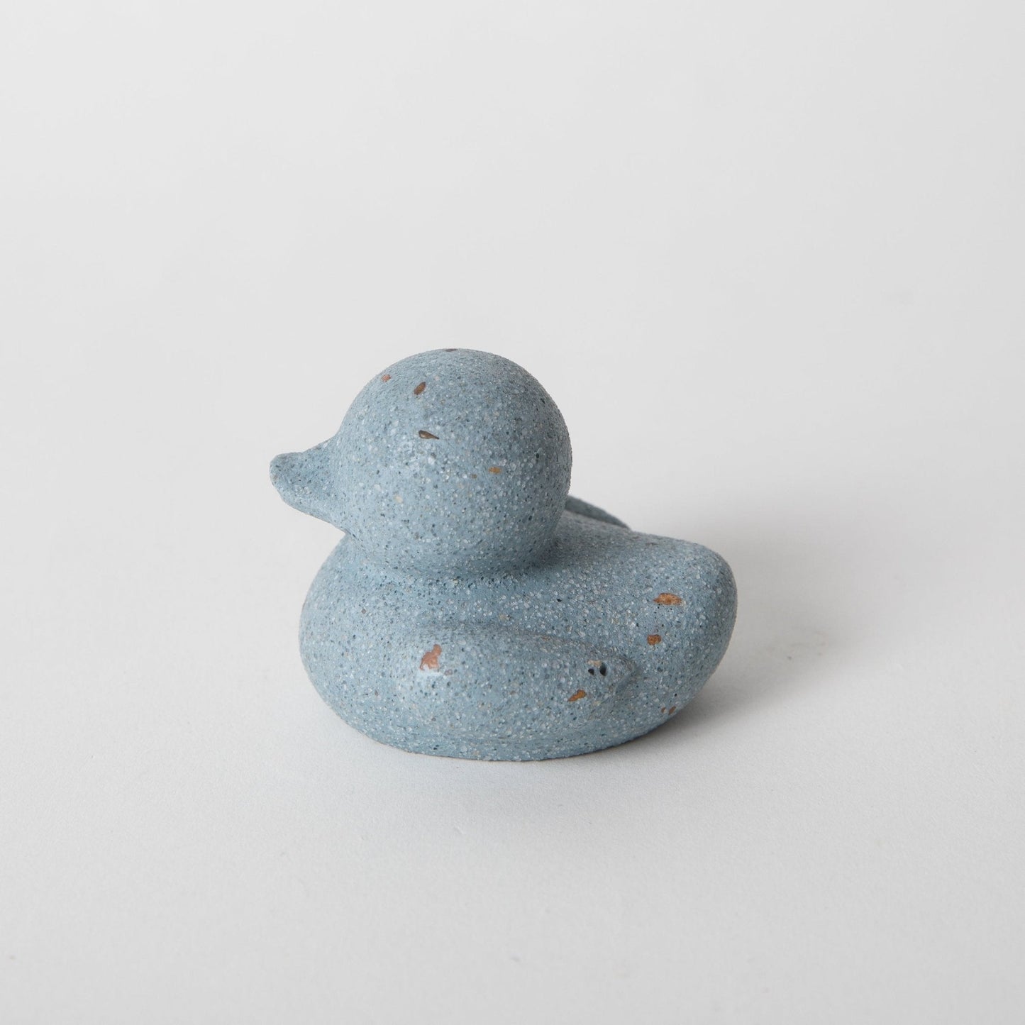 Mini Rubber Ducky - Light Blue Terrazzo