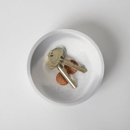 4" Catch-All - Grey & White