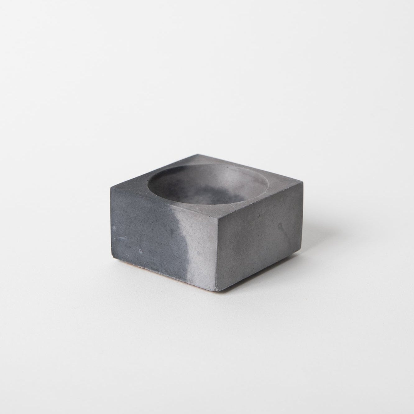 Square Incense Holder - Black & Grey