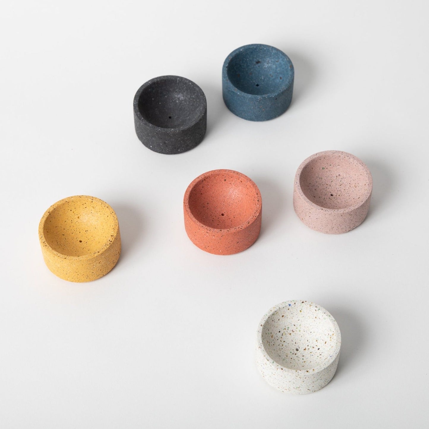 Round Incense Holder - Marigold Terrazzo