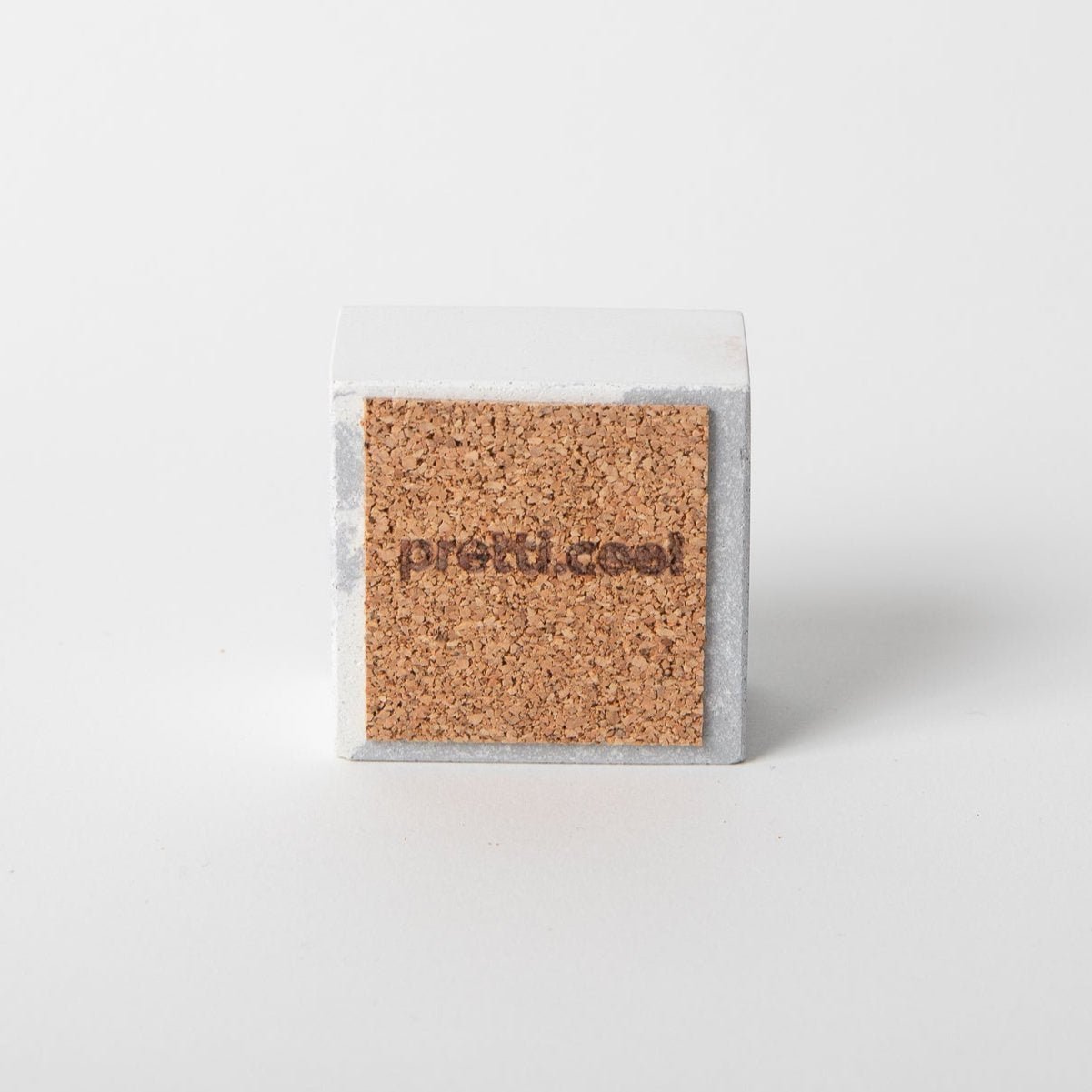 Square Incense Holder - Grey & White