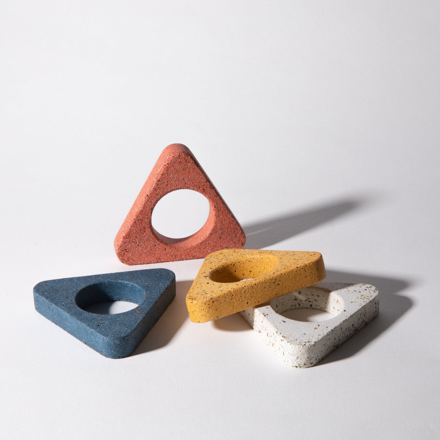 Napkin Ring Set - Terrazzo Primaries