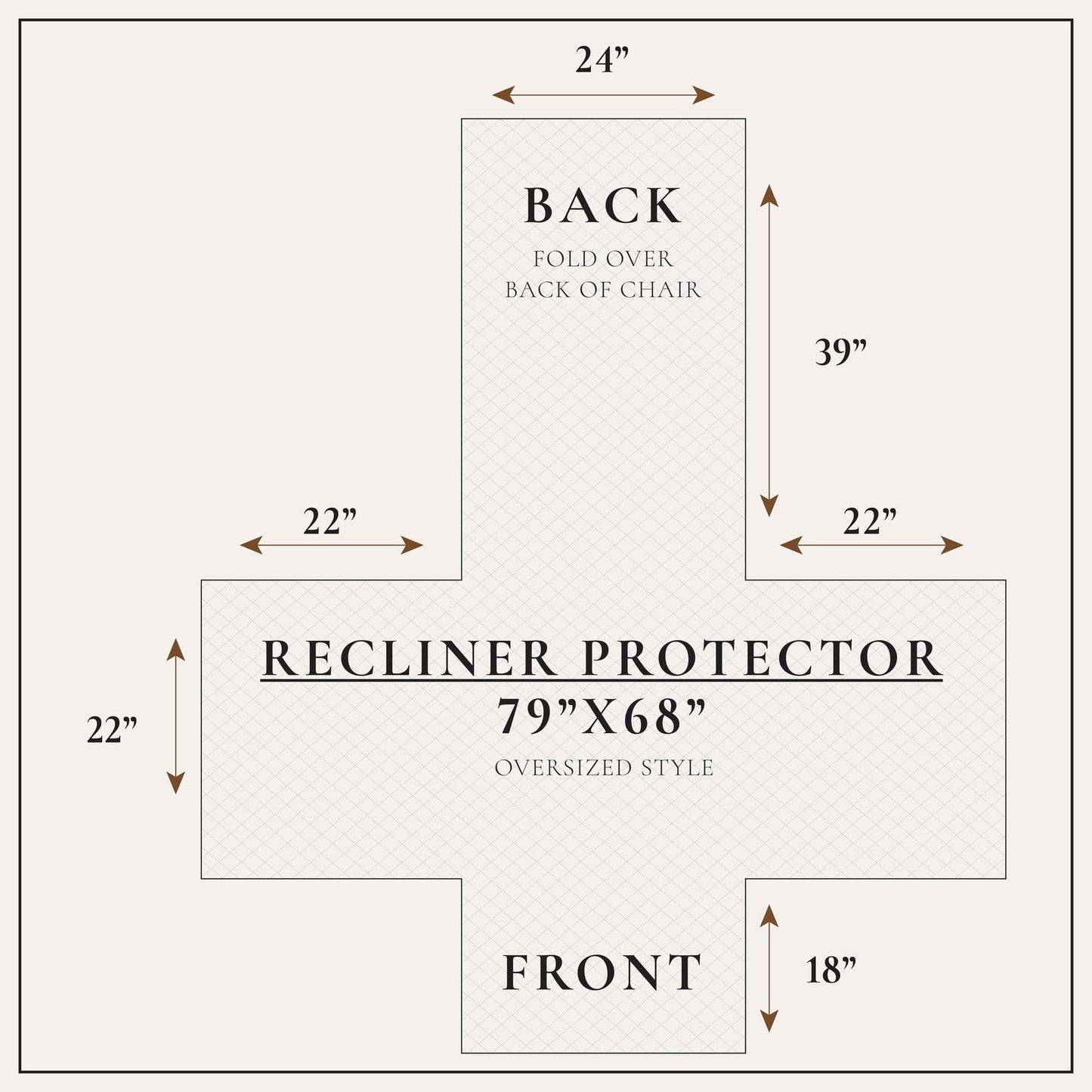 Reversible Floral Patchwork Furniture Protector